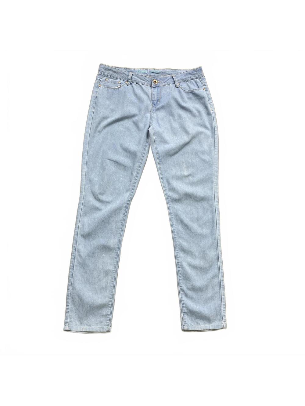 Vintage Denim Co Est 1969 Skinny Jeans Light Wash Size 14 UK / 42 EU Y2K 2000s